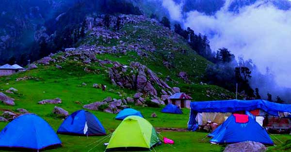 triund trek base camp